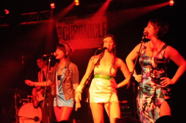 T Bird And The Breaks at the Austin Chronicle SXSW 2010 Film Party at La Zo