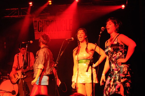 T Bird And The Breaks at the Austin Chronicle SXSW 2010 Film Party at La Zo