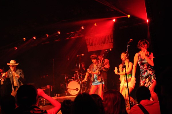 T Bird And The Breaks at the Austin Chronicle SXSW 2010 Film Party at La Zo