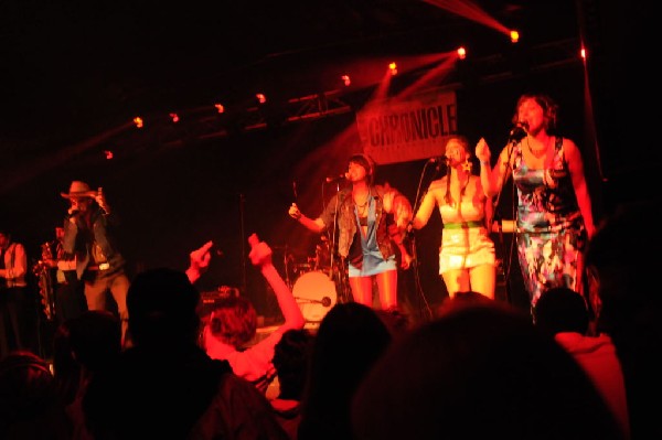 T Bird And The Breaks at the Austin Chronicle SXSW 2010 Film Party at La Zo