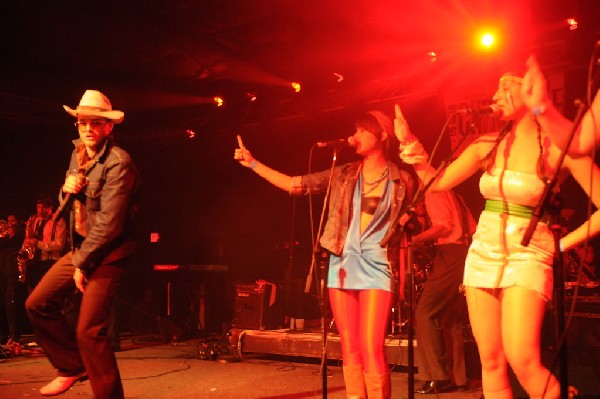 T Bird And The Breaks at the Austin Chronicle SXSW 2010 Film Party at La Zo