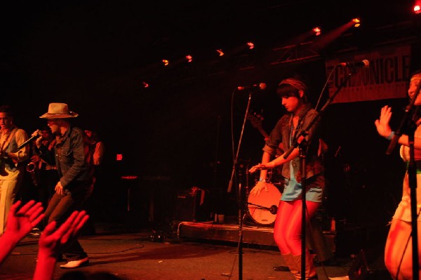 T Bird And The Breaks at the Austin Chronicle SXSW 2010 Film Party at La Zo