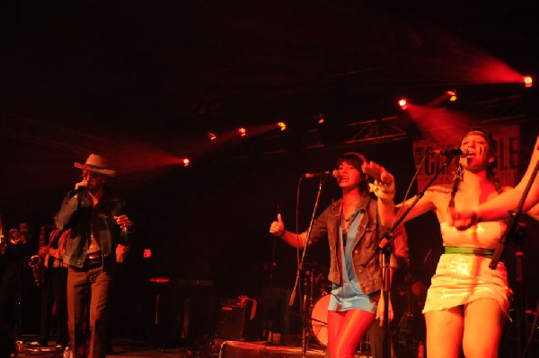 T Bird And The Breaks at the Austin Chronicle SXSW 2010 Film Party at La Zo