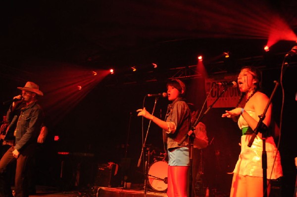T Bird And The Breaks at the Austin Chronicle SXSW 2010 Film Party at La Zo