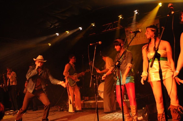 T Bird And The Breaks at the Austin Chronicle SXSW 2010 Film Party at La Zo