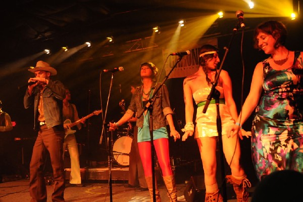 T Bird And The Breaks at the Austin Chronicle SXSW 2010 Film Party at La Zo