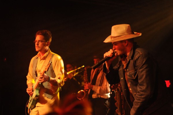 T Bird And The Breaks at the Austin Chronicle SXSW 2010 Film Party at La Zo