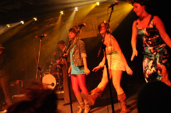 T Bird And The Breaks at the Austin Chronicle SXSW 2010 Film Party at La Zo