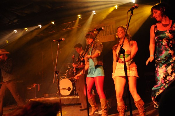 T Bird And The Breaks at the Austin Chronicle SXSW 2010 Film Party at La Zo