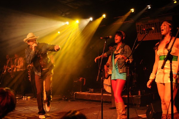 T Bird And The Breaks at the Austin Chronicle SXSW 2010 Film Party at La Zo