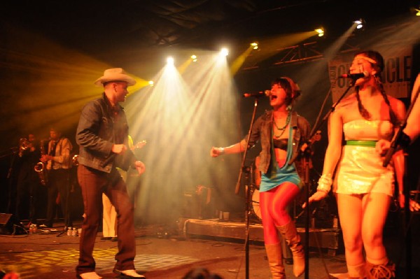 T Bird And The Breaks at the Austin Chronicle SXSW 2010 Film Party at La Zo