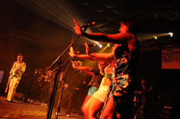 T Bird And The Breaks at the Austin Chronicle SXSW 2010 Film Party at La Zo