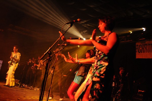 T Bird And The Breaks at the Austin Chronicle SXSW 2010 Film Party at La Zo