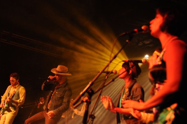 T Bird And The Breaks at the Austin Chronicle SXSW 2010 Film Party at La Zo
