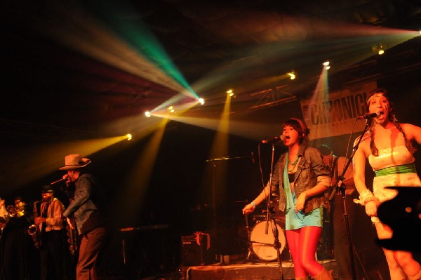 T Bird And The Breaks at the Austin Chronicle SXSW 2010 Film Party at La Zo