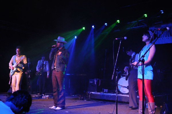 T Bird And The Breaks at the Austin Chronicle SXSW 2010 Film Party at La Zo