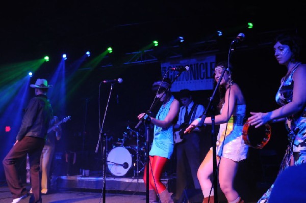 T Bird And The Breaks at the Austin Chronicle SXSW 2010 Film Party at La Zo
