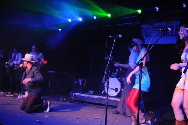 T Bird And The Breaks at the Austin Chronicle SXSW 2010 Film Party at La Zo