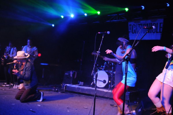 T Bird And The Breaks at the Austin Chronicle SXSW 2010 Film Party at La Zo