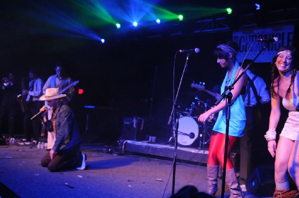 T Bird And The Breaks at the Austin Chronicle SXSW 2010 Film Party at La Zo