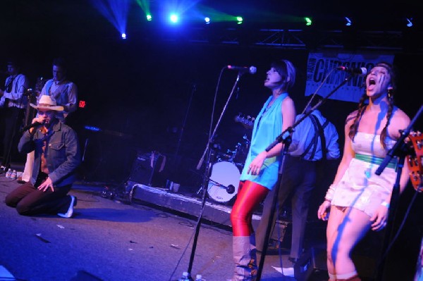 T Bird And The Breaks at the Austin Chronicle SXSW 2010 Film Party at La Zo