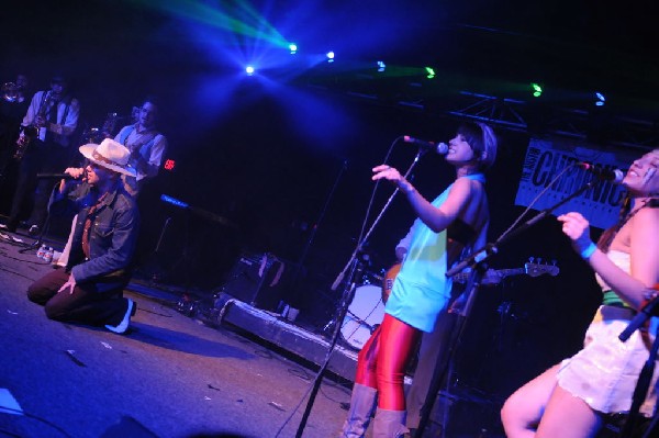 T Bird And The Breaks at the Austin Chronicle SXSW 2010 Film Party at La Zo