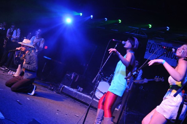 T Bird And The Breaks at the Austin Chronicle SXSW 2010 Film Party at La Zo