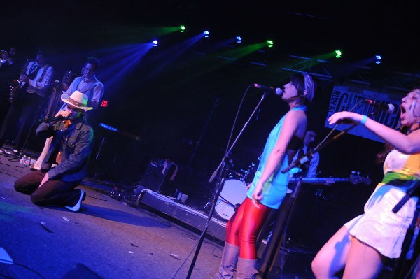 T Bird And The Breaks at the Austin Chronicle SXSW 2010 Film Party at La Zo