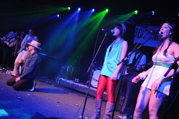 T Bird And The Breaks at the Austin Chronicle SXSW 2010 Film Party at La Zo