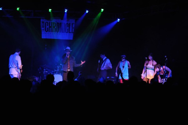 T Bird And The Breaks at the Austin Chronicle SXSW 2010 Film Party at La Zo