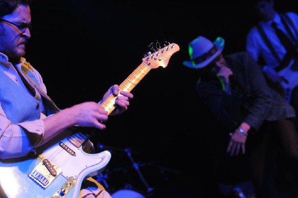 T Bird And The Breaks at the Austin Chronicle SXSW 2010 Film Party at La Zo