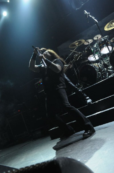 Testament at Emo's East, Austin, Texas 10/29/11 - photo by Jeff Barringer