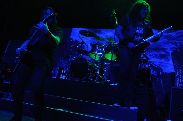 Testament at Emo's East, Austin, Texas 10/29/11 - photo by Jeff Barringer