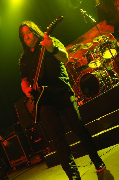Testament at Emo's East, Austin, Texas 10/29/11 - photo by Jeff Barringer