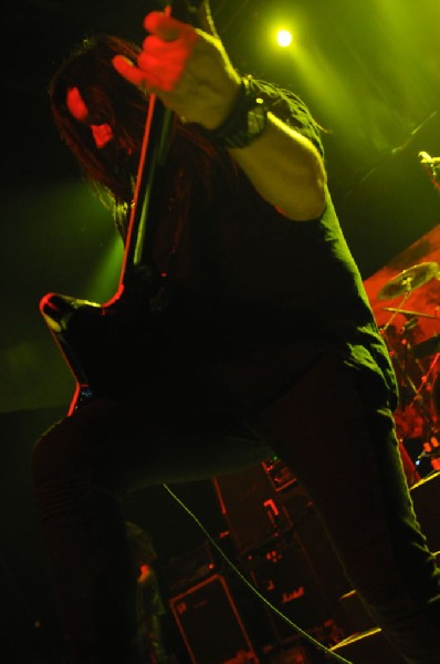 Testament at Emo's East, Austin, Texas 10/29/11 - photo by Jeff Barringer