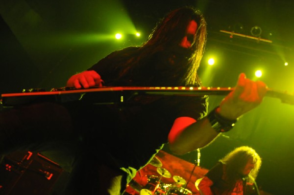 Testament at Emo's East, Austin, Texas 10/29/11 - photo by Jeff Barringer