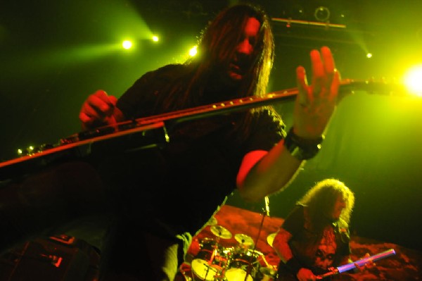 Testament at Emo's East, Austin, Texas 10/29/11 - photo by Jeff Barringer