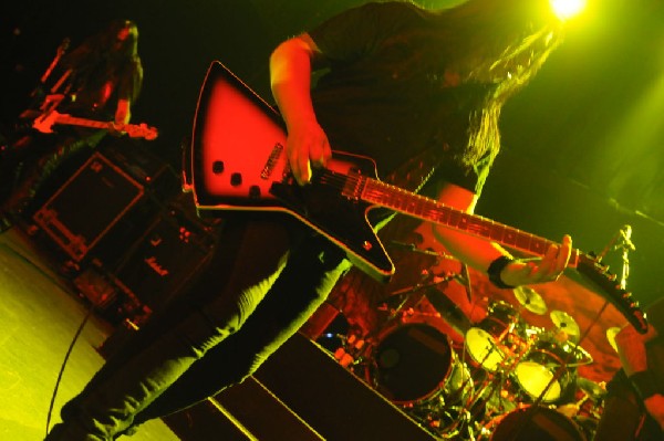 Testament at Emo's East, Austin, Texas 10/29/11 - photo by Jeff Barringer