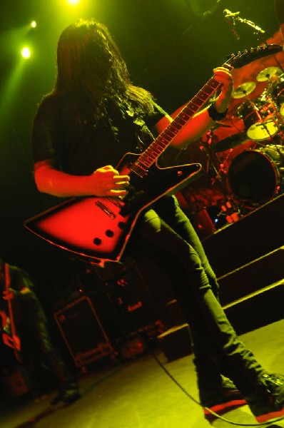 Testament at Emo's East, Austin, Texas 10/29/11 - photo by Jeff Barringer