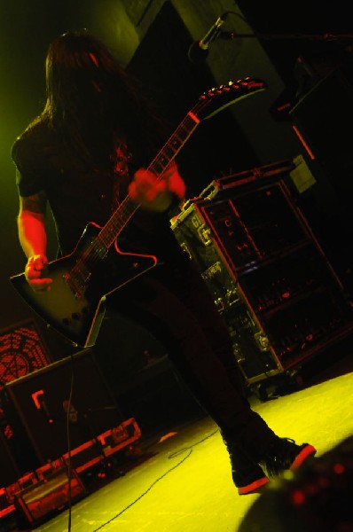 Testament at Emo's East, Austin, Texas 10/29/11 - photo by Jeff Barringer