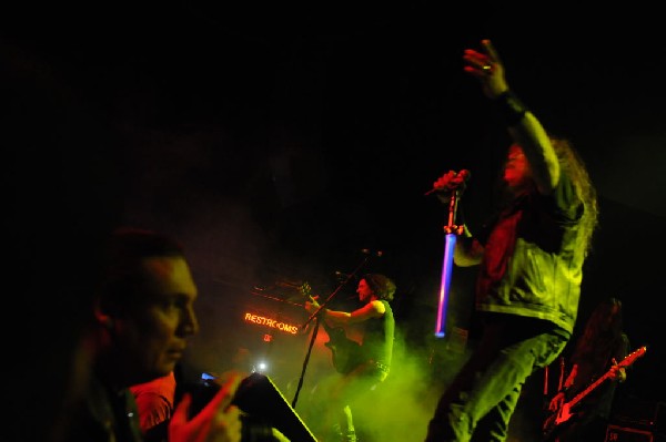 Testament at Emo's East, Austin, Texas 10/29/11 - photo by Jeff Barringer