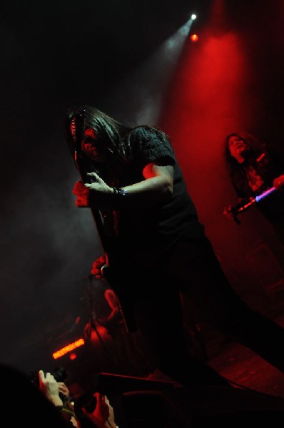 Testament at Emo's East, Austin, Texas 10/29/11 - photo by Jeff Barringer