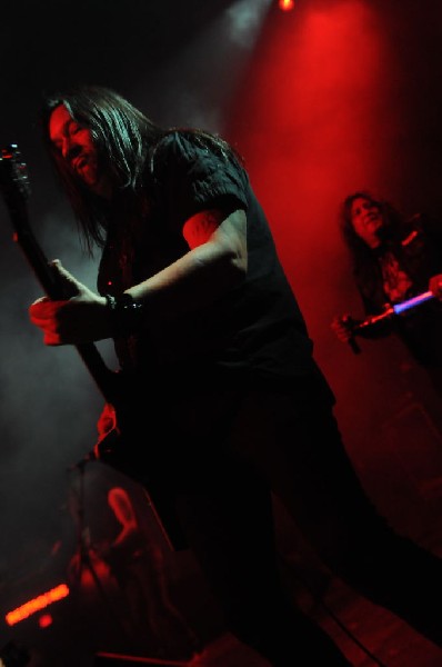 Testament at Emo's East, Austin, Texas 10/29/11 - photo by Jeff Barringer