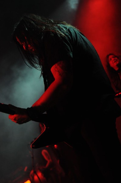 Testament at Emo's East, Austin, Texas 10/29/11 - photo by Jeff Barringer