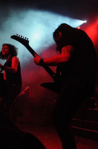 Testament at Emo's East, Austin, Texas 10/29/11 - photo by Jeff Barringer