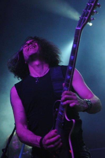 Testament at Emo's East, Austin, Texas 10/29/11 - photo by Jeff Barringer