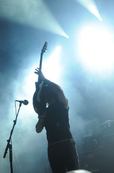 Testament at Emo's East, Austin, Texas 10/29/11 - photo by Jeff Barringer