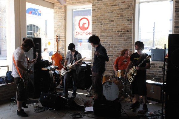 The Capstan Shafts at SXSW2010 Piano Day Party, Kung Foo Saloon Austin, Tex