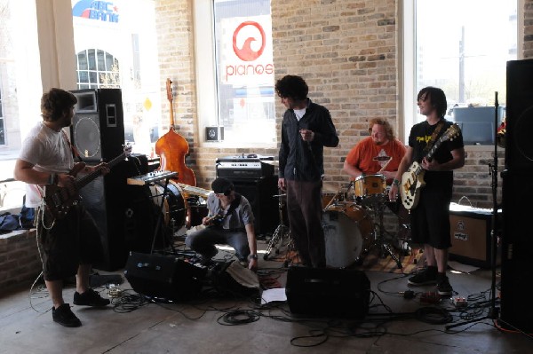 The Capstan Shafts at SXSW2010 Piano Day Party, Kung Foo Saloon Austin, Tex