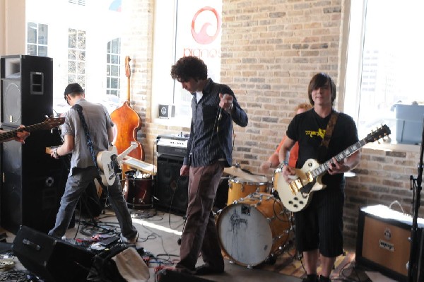 The Capstan Shafts at SXSW2010 Piano Day Party, Kung Foo Saloon Austin, Tex